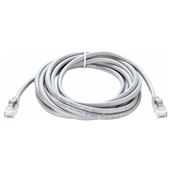 کابل شبکه دی لینک 10 متری کت 6 بدون شیلد D-Link NCB-C6UGRYR1-10 CAT6 UTP Round Patch Cord 24AWG Network Cable 10m